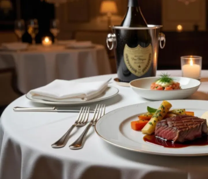Gurmánské degustační menu ve VIP salonku
