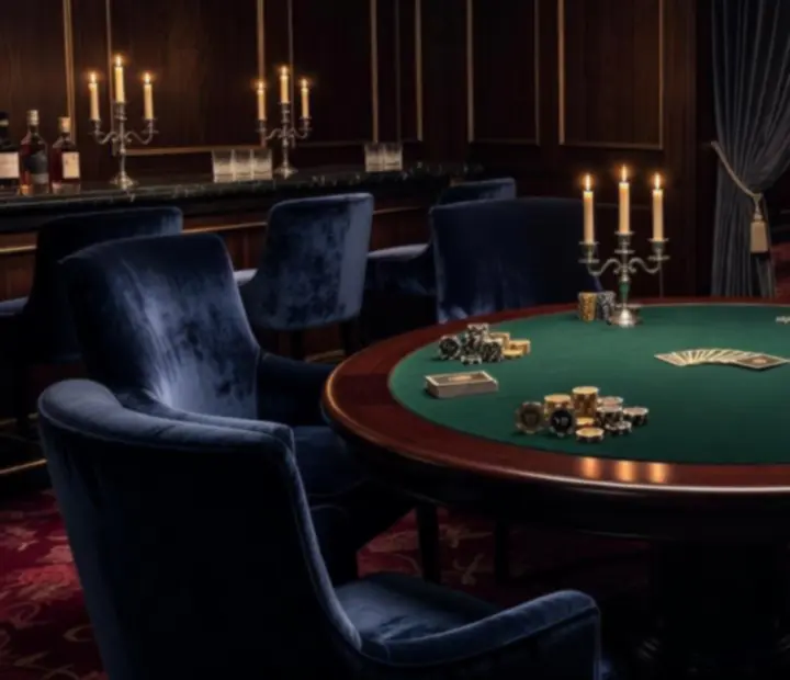 VIP salonek pro pokerové večery v casino restauraci Bohe Vixx